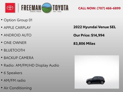 2022 Hyundai VENUE SEL