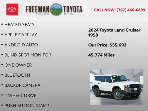 Ice Cap 2024 Toyota Land Cruiser 1958