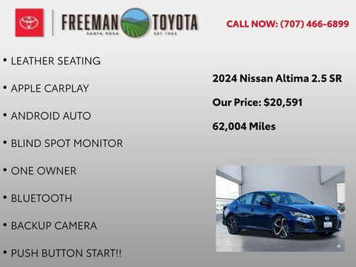 2024 Nissan Altima SR FWD