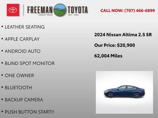 2024 Nissan Altima SR FWD