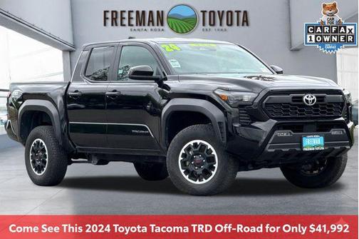 Black 2024 Toyota Tacoma TRD Off-Road