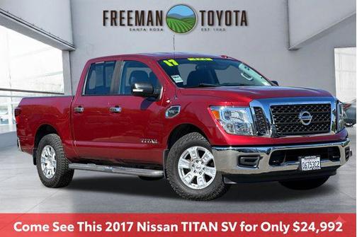 Cayenne Red 2017 Nissan Titan SV