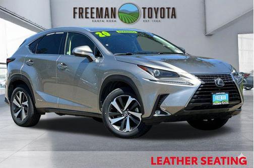 Atomic Silver 2020 Lexus NX 300h Base