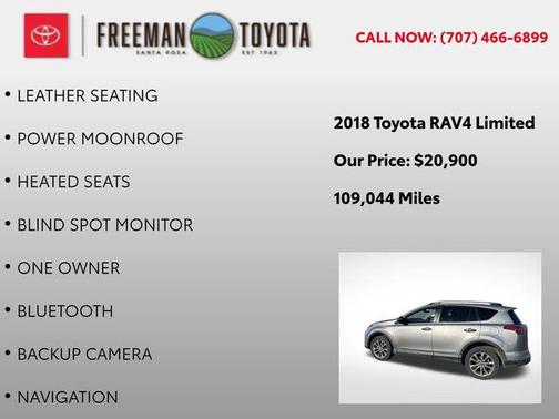 2018 Toyota RAV4 Limited