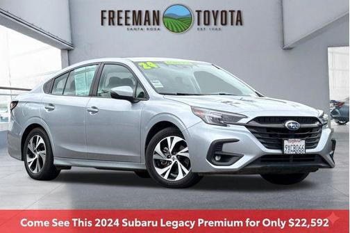 Ice Silver Metallic 2024 Subaru Legacy Premium