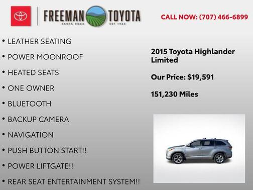 2015 Toyota Highlander Limited
