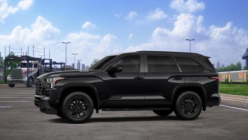 Midnight Black Metallic 2026 Toyota Sequoia Platinum
