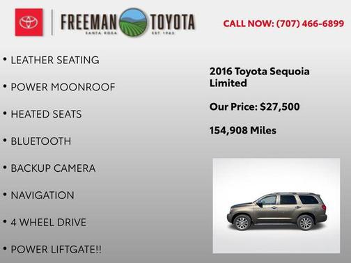 Pyrite Mica 2016 Toyota Sequoia Limited