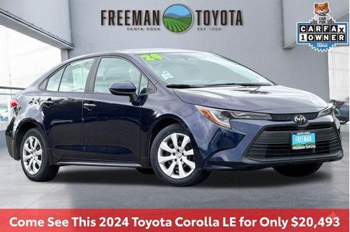 Blueprint 2024 Toyota Corolla LE