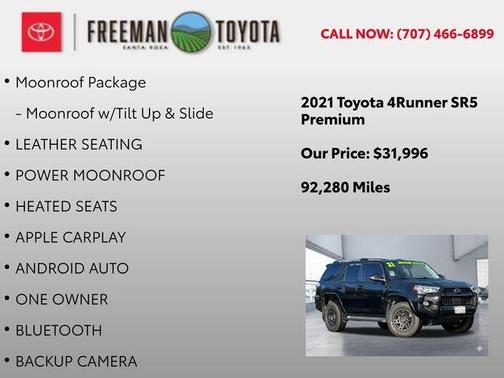 2021 Toyota 4Runner SR5 Premium