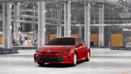Supersonic Red [extra_cost_color] 2026 Toyota Camry LE