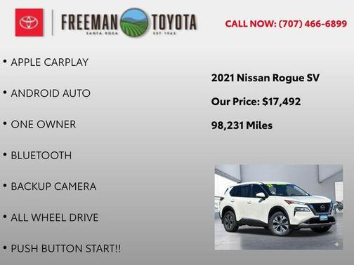 2021 Nissan Rogue SV