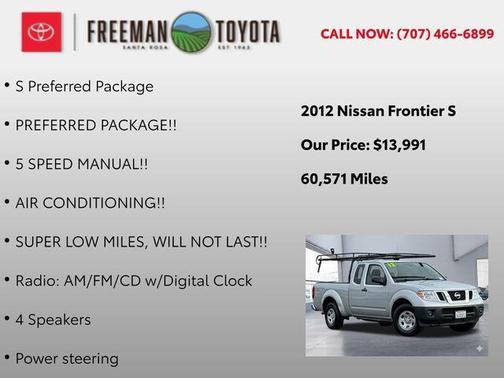 2012 Nissan Frontier S