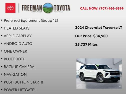 2024 Chevrolet Traverse LT