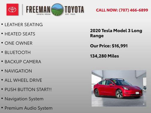 2020 Tesla Model 3 Long Range