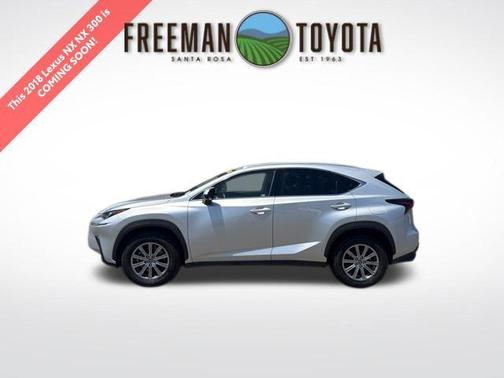Silver Lining Metallic 2018 Lexus NX 300 Base