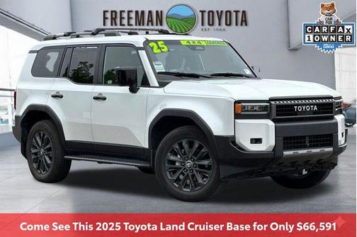 Wind Chill Pearl 2025 Toyota Land Cruiser Base