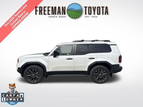 Wind Chill Pearl 2025 Toyota Land Cruiser Base