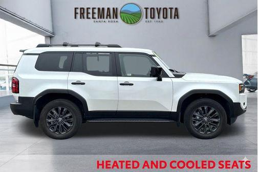 Wind Chill Pearl 2025 Toyota Land Cruiser Base