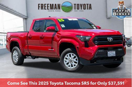 Supersonic Red 2025 Toyota Tacoma SR5
