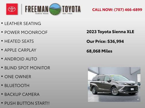2023 Toyota Sienna XLE