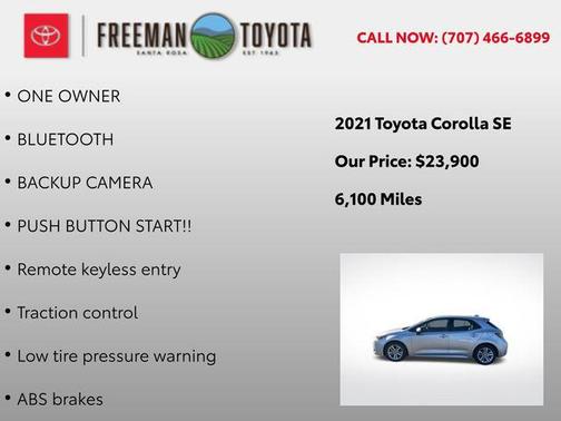 2021 Toyota Corolla SE