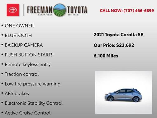 2021 Toyota Corolla SE