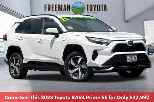 Ice Cap 2023 Toyota RAV4 Prime SE