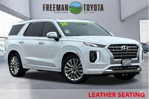 Hyper White 2020 Hyundai PALISADE Limited