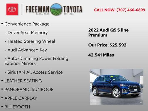 2022 Audi Q5 45 S line Premium