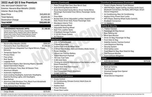 2022 Audi Q5 45 S line Premium
