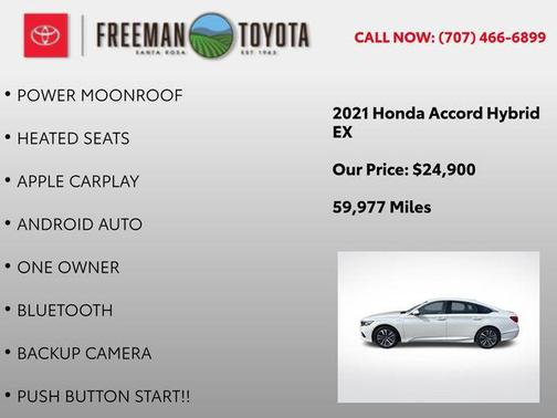 2021 Honda Accord Hybrid EX