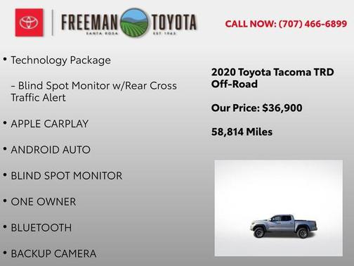 2020 Toyota Tacoma TRD Off Road