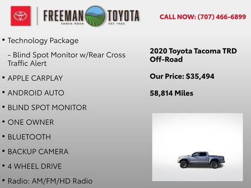 2020 Toyota Tacoma TRD Off Road