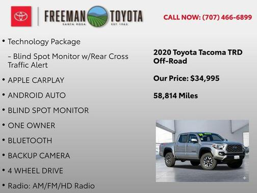 2020 Toyota Tacoma TRD Off Road