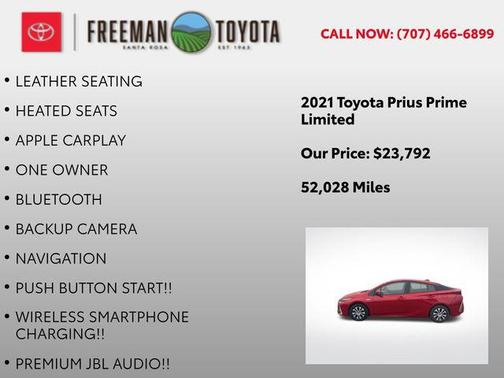 2021 Toyota Prius Prime Limited