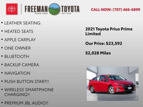 2021 Toyota Prius Prime Limited