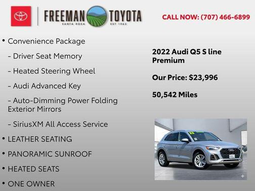 2022 Audi Q5 45 S line Premium