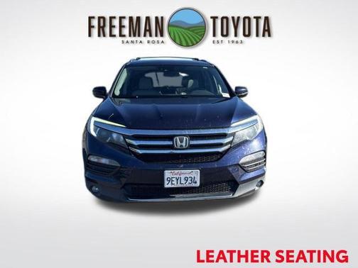 Obsidian Blue Pearl 2017 Honda Pilot Elite