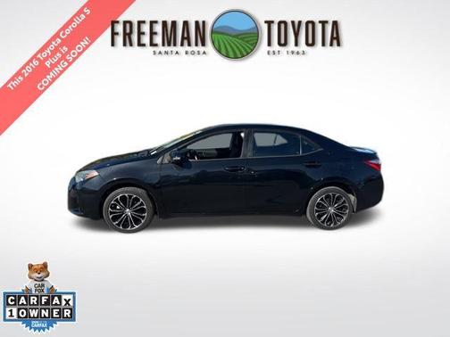 2016 Toyota Corolla S Plus