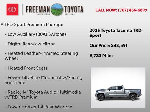 2025 Toyota Tacoma TRD Sport