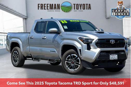 Celestial Silver Metallic 2025 Toyota Tacoma TRD Sport