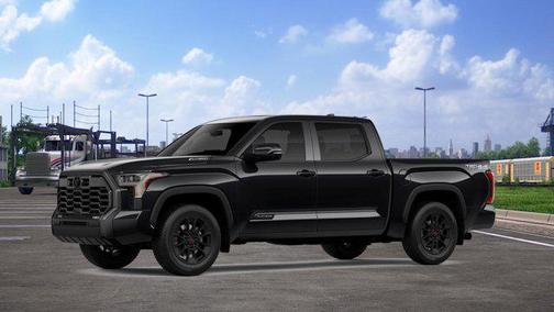 Midnight Black Metallic 2026 Toyota Tundra Hybrid Platinum