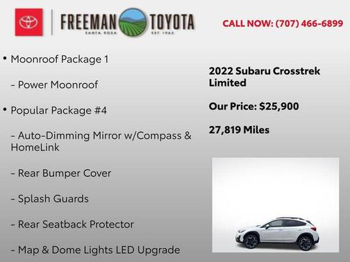 2022 Subaru Crosstrek Limited