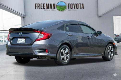 Modern Steel Metallic 2021 Honda Civic LX