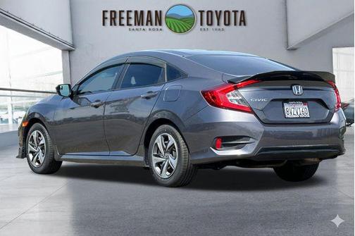 Modern Steel Metallic 2021 Honda Civic LX