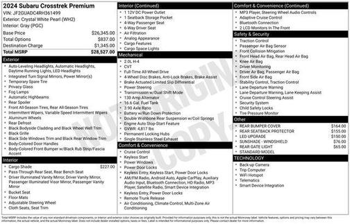 2024 Subaru Crosstrek Premium