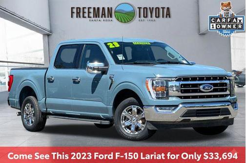 Area 51 Blue 2023 Ford F-150 Lariat