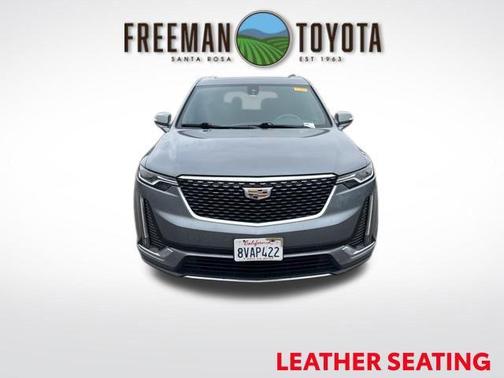 Satin Steel Metallic 2021 Cadillac XT6 Luxury FWD