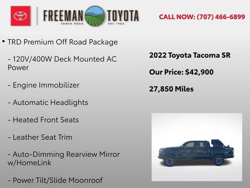 2022 Toyota Tacoma TRD Off Road